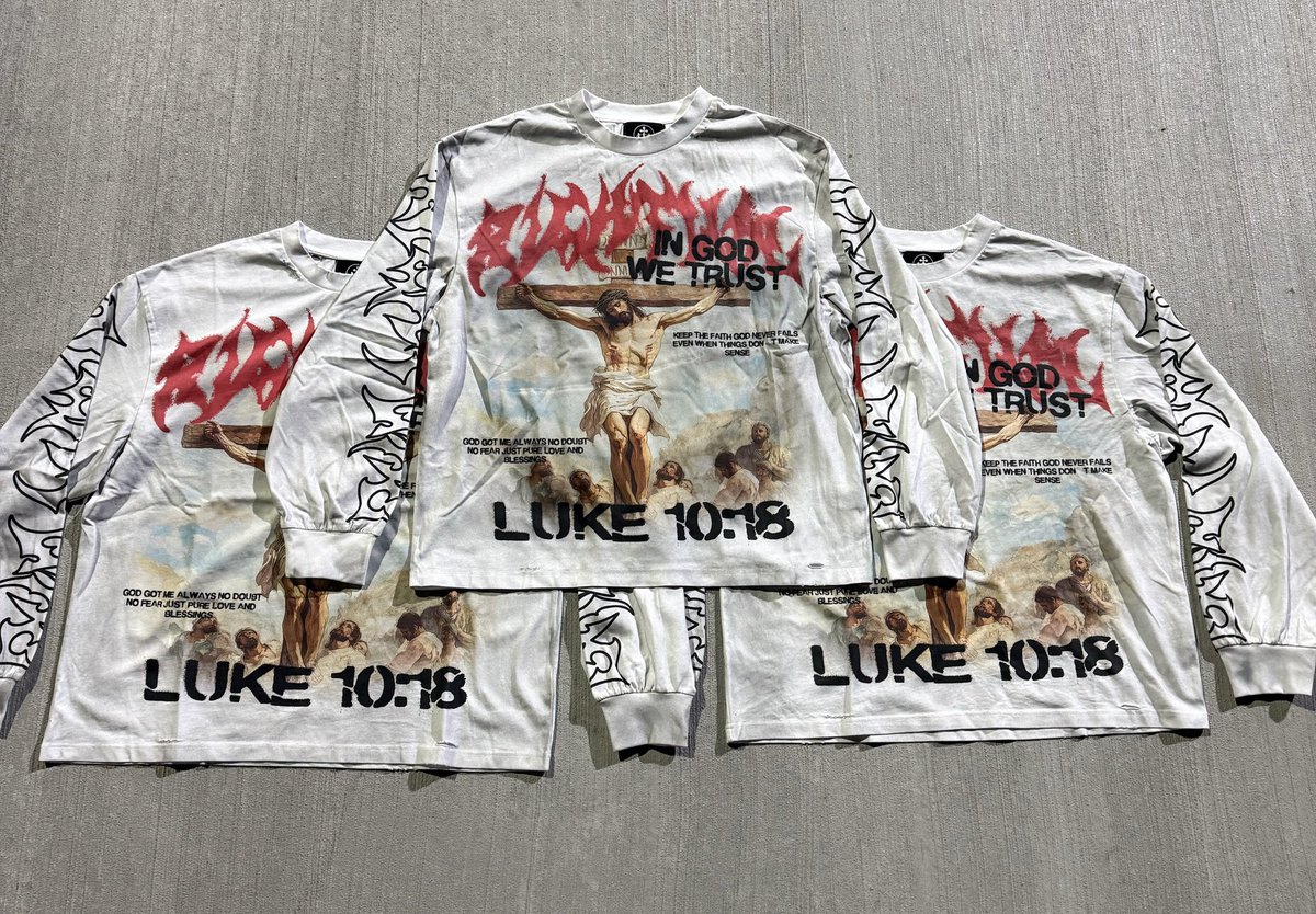 rellzilla's tweet photo. In God We Trust — FW25 https://t.co/mf36y7Dipk