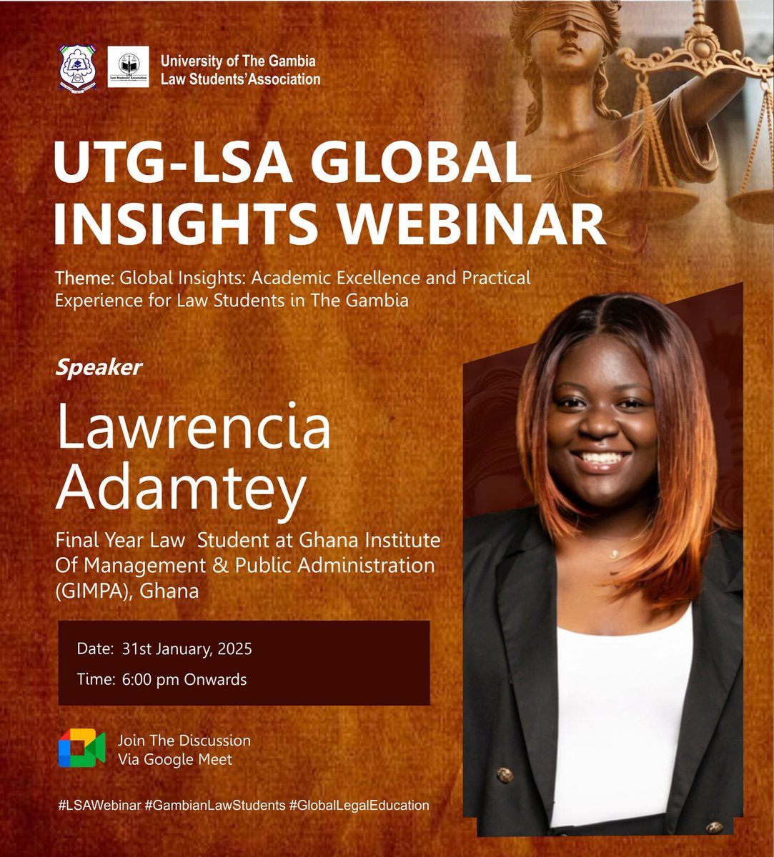 University of The Gambia Law Students’ Association tweet media