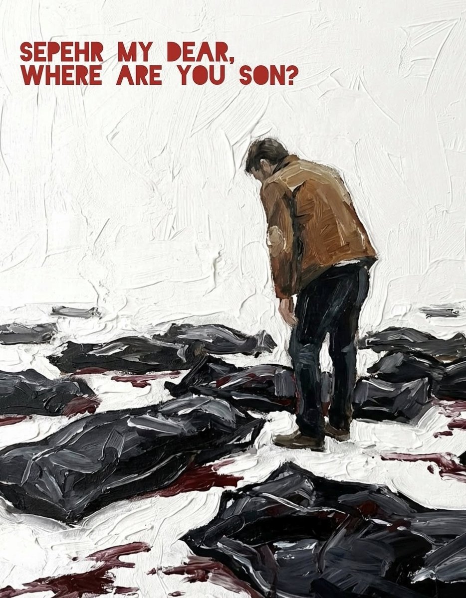With every photo and film that comes from Iran, we die againandagain.
But now is not the time to mourn, after we wipe the IRGC TERRORISTS from the world, we will mourn for l the dear lives that were taken from us.

#IranMassacre 
#IranRevoIution2026 
#FreeIran‌ 
#R2PforIran