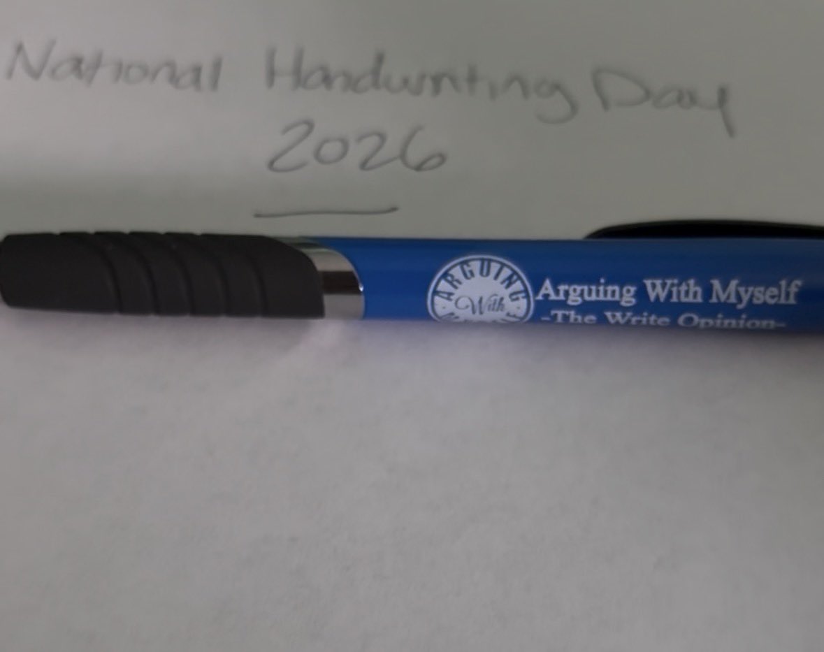 It’s #NationalHandwritingDay! Go ahead and write that down bit.ly/3LYk6M9 ✍🏻

#FunFridayTrivia #trivia #technicaltrivia #thewrittenword #TheWriteOpinion #writers