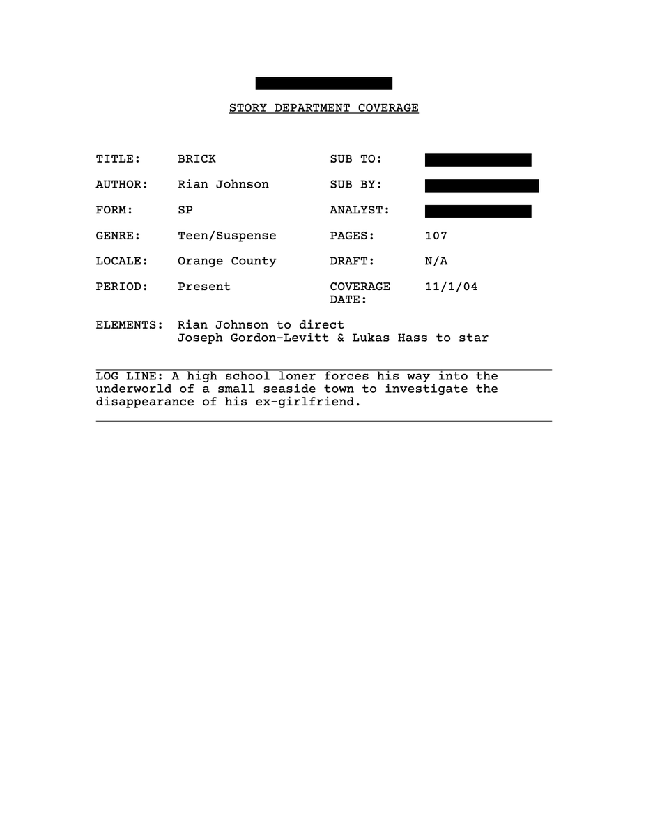 Hollywood Script Reader tweet media