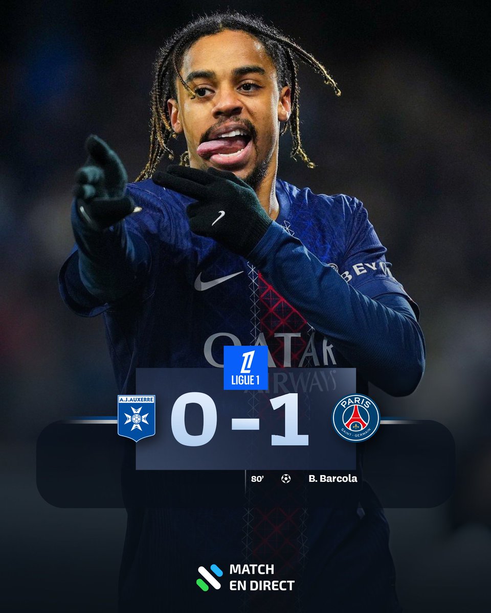 🚨 Paris s’offre la victoire au forceps contre Auxerre !