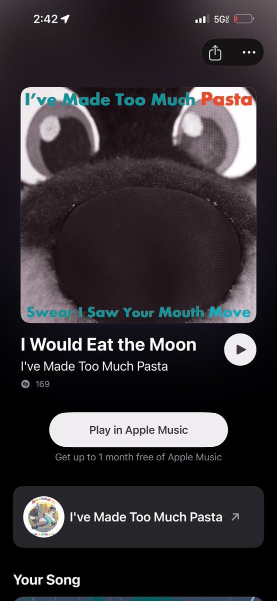 wild ass shazam pull on the radio earlier