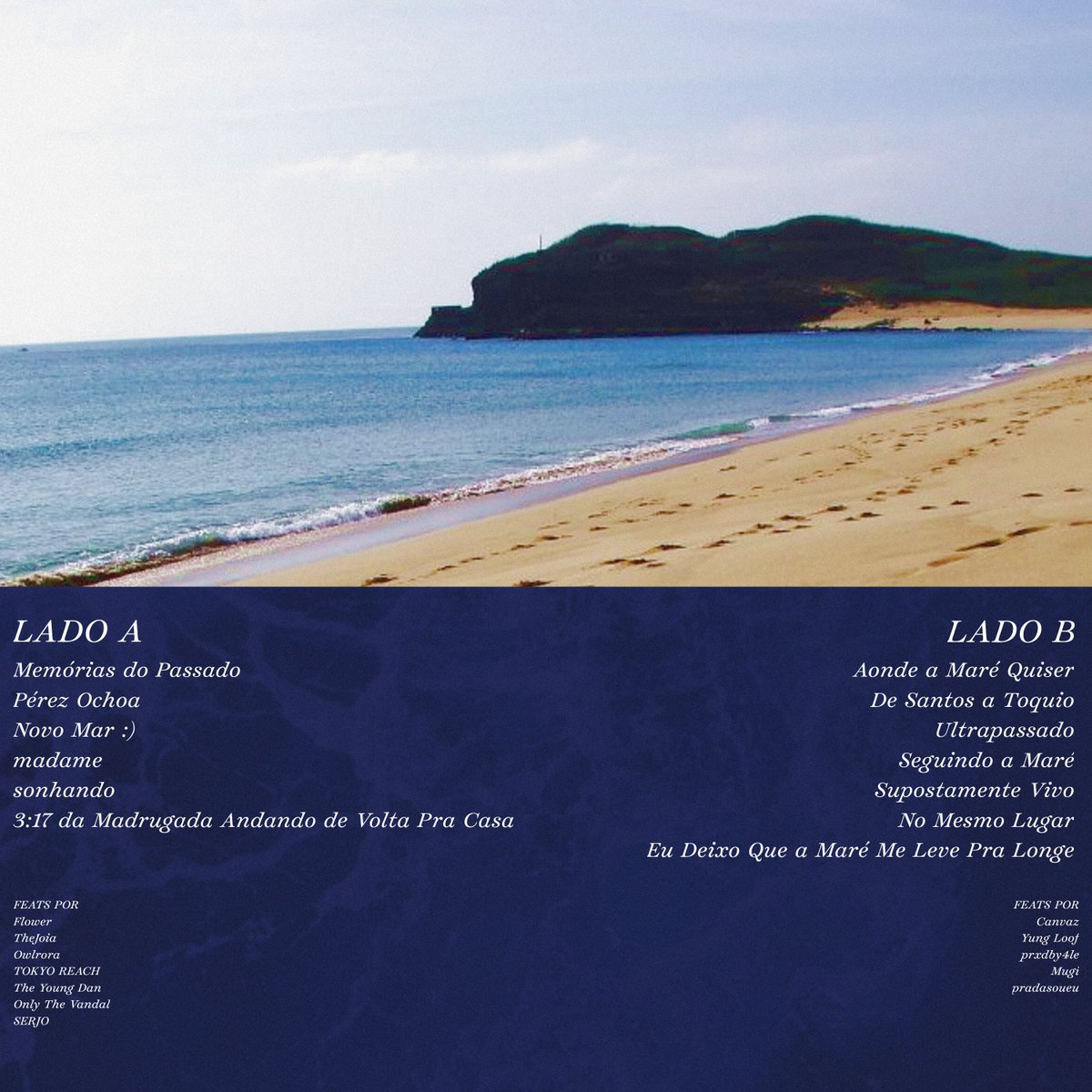 oii vou lançar um álbum (finalmente) que é a finalização da trilogia (recomeços* e dmmr) e eu acho que vcs vão curtir :) 
Eu Deixo Que a Maré Me Leve 17/02/2026!!!! :)