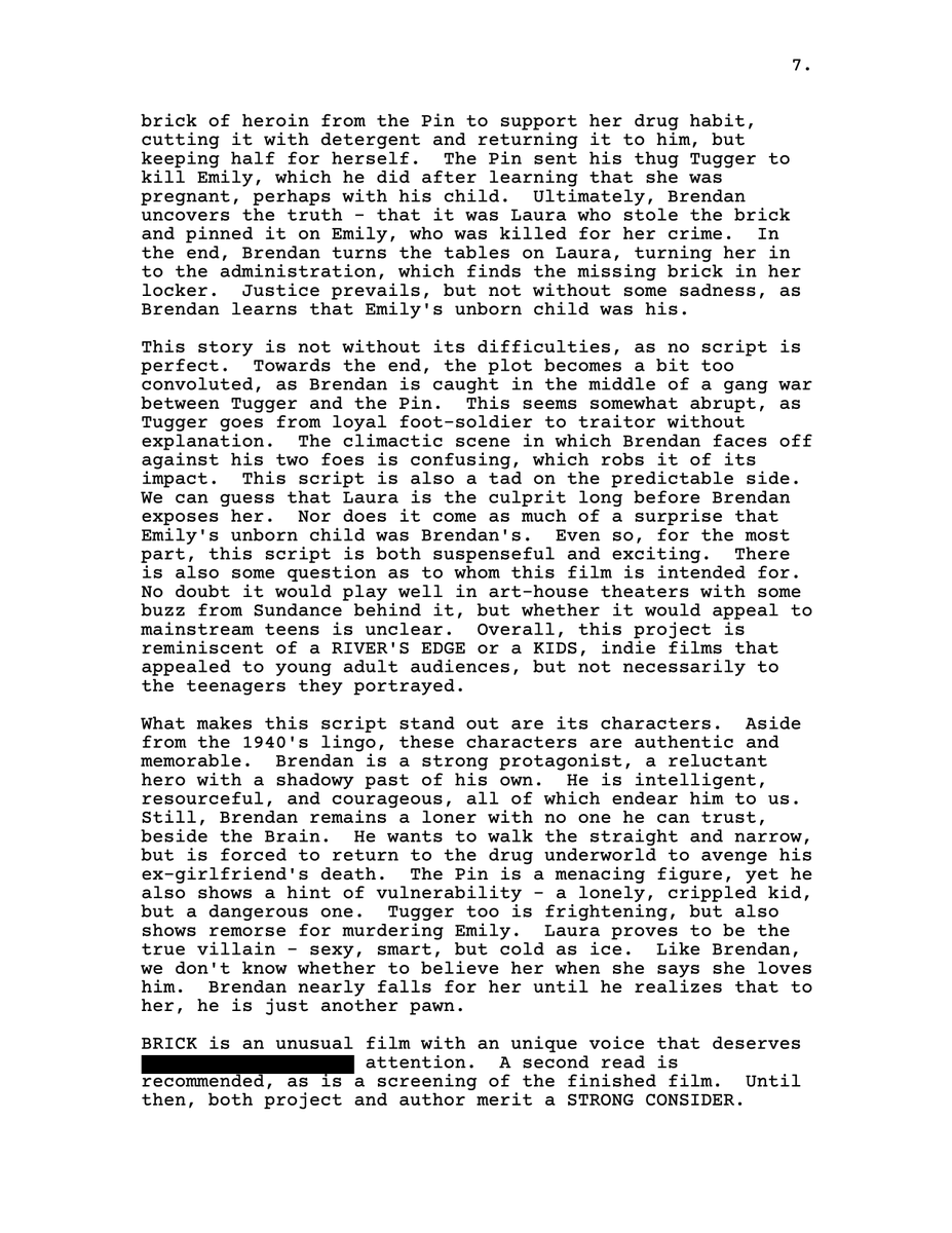 Hollywood Script Reader tweet media