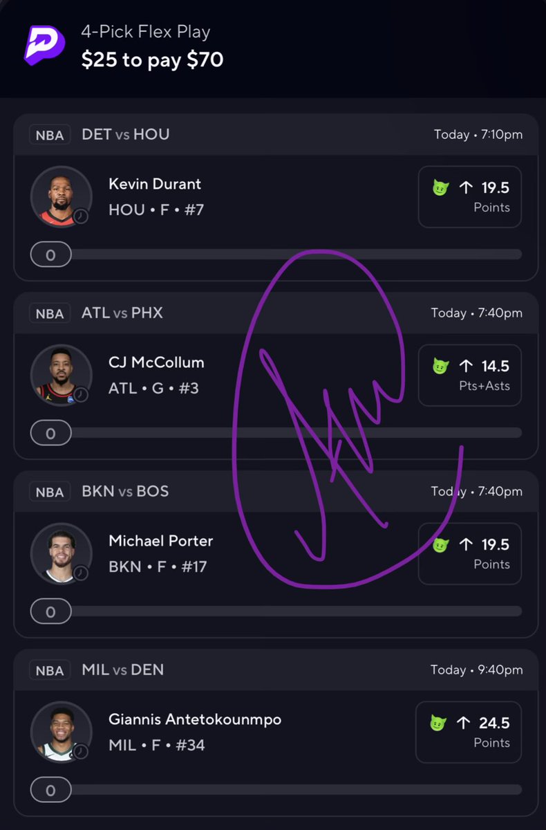 Live2AMuse's tweet image. Let’s Cash 😈💸🏀 @PrizePicks 

#LionLocks🦁🔒 #NBAX #Gambling𝕏