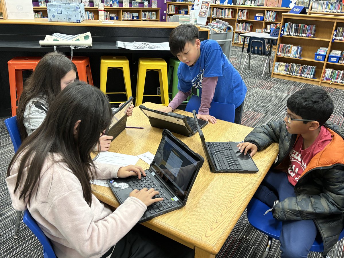 Wyatt Elementary Library tweet media