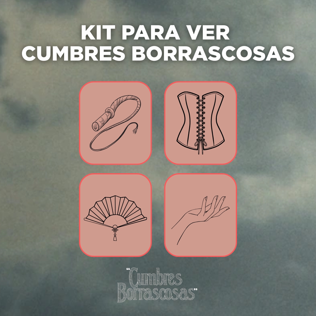 Like si tienes todo listo 😳

💔 Cumbres Borrascosas – 12 de febrero, solo en cines. 🎬