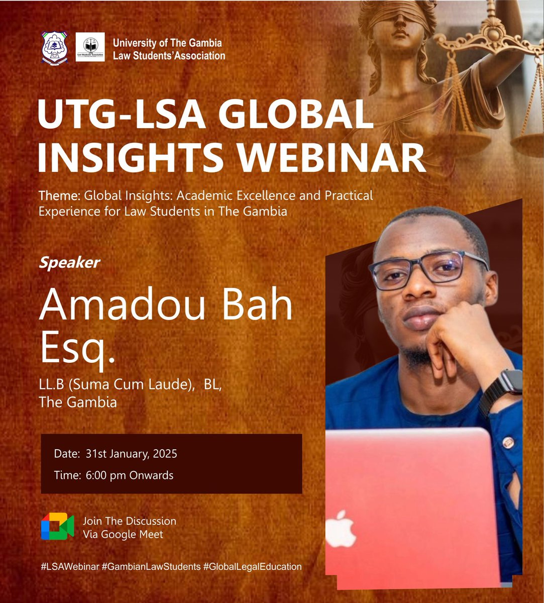 University of The Gambia Law Students’ Association tweet media