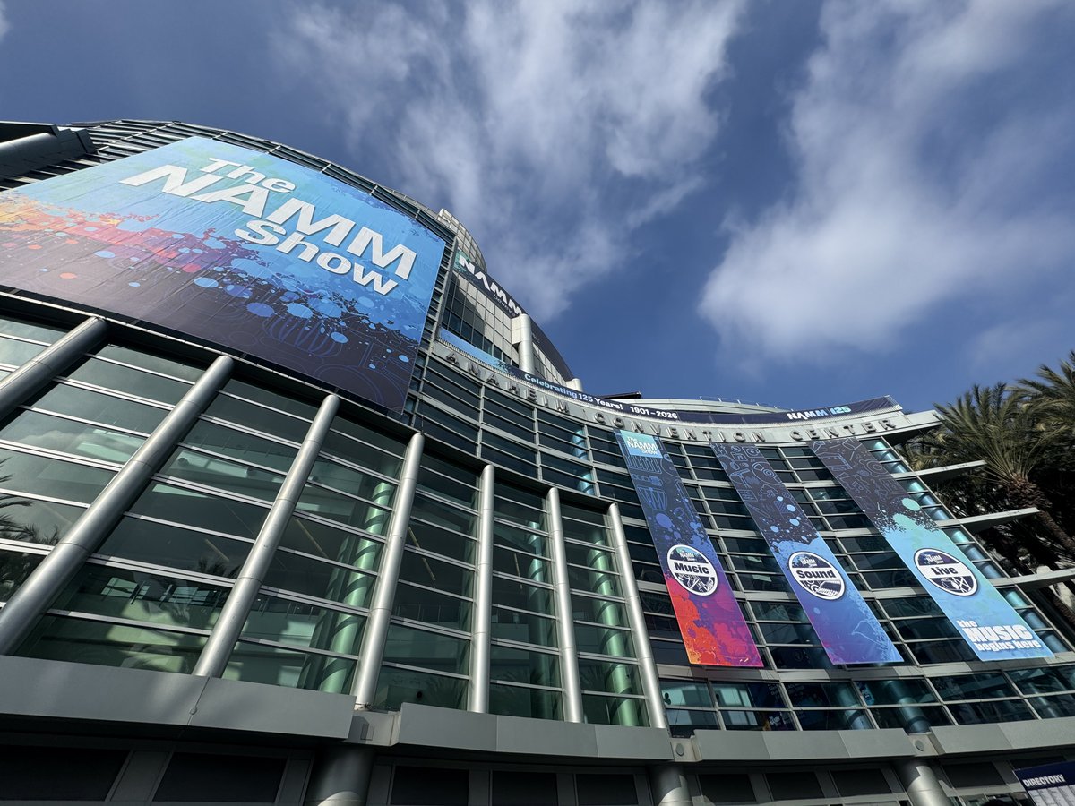 Soundhouse_jp's tweet image. NAMM Show2日目はいいお天気です☀️
#サウンドハウスNAMM2026 #NAMM2026 #NAMMShow