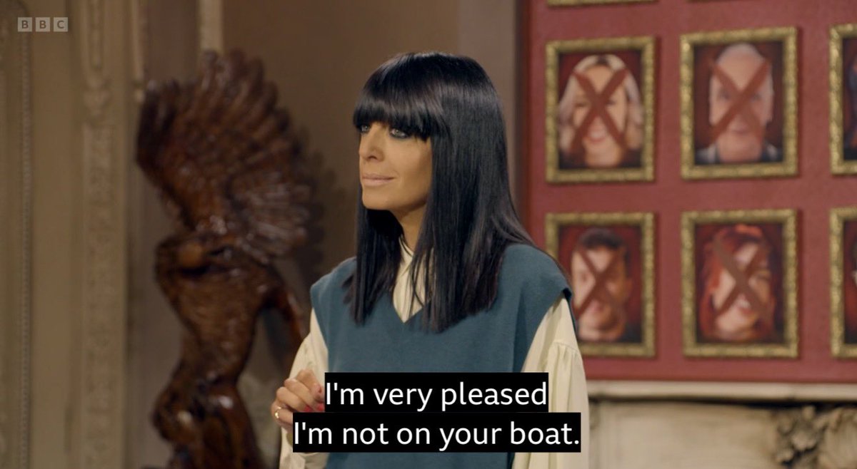 When you see the Rubber Duck going around the Royal Albert Dock #TheTraitors