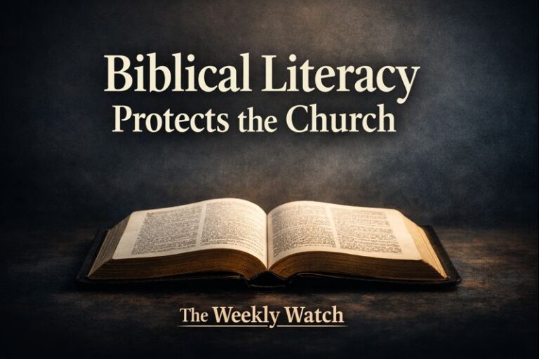 Servantsofgrace's tweet image. Biblical literacy is not optional for the Christian life.
Deception thrives where Scripture is unfamiliar and experience replaces truth. In this week’s Weekly Watch episode, Dave Jenkins explains why God’s Word is our safeguard in a deceptive age.
 servantsofgrace.org/biblical-liter…