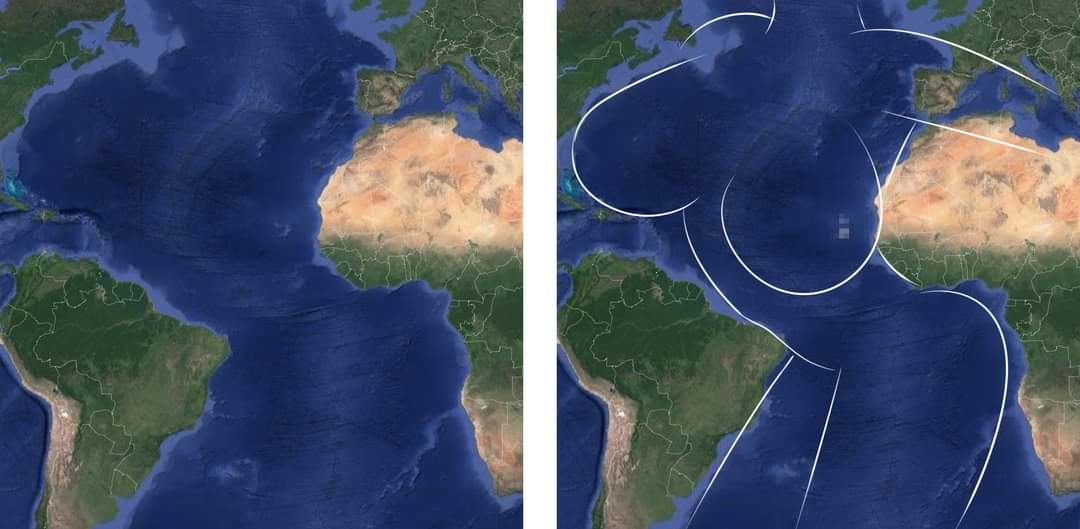 UlisesDavid__'s tweet image. La gente que dice que la tierra es plana, ¿Como explican esto?