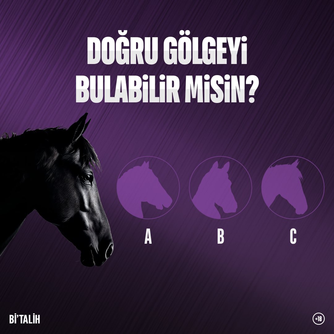 Doğru gölgeyi bulabilir misin?🤔

Doğru cevabı yaz, üye numaranla cevapla, 100 TL bonusu kap! 🎉

Doğru yanıtı veren ilk 50 <a href="/geldibitalih/">Bitalih</a> takipçisine 100 TL bonus!

Not: Kampanyadan sadece doğru cevabı veren İLK 50 <a href="/geldibitalih/">Bitalih</a> takipçisi yararlanabilir. 24.01.2026 00:00 -