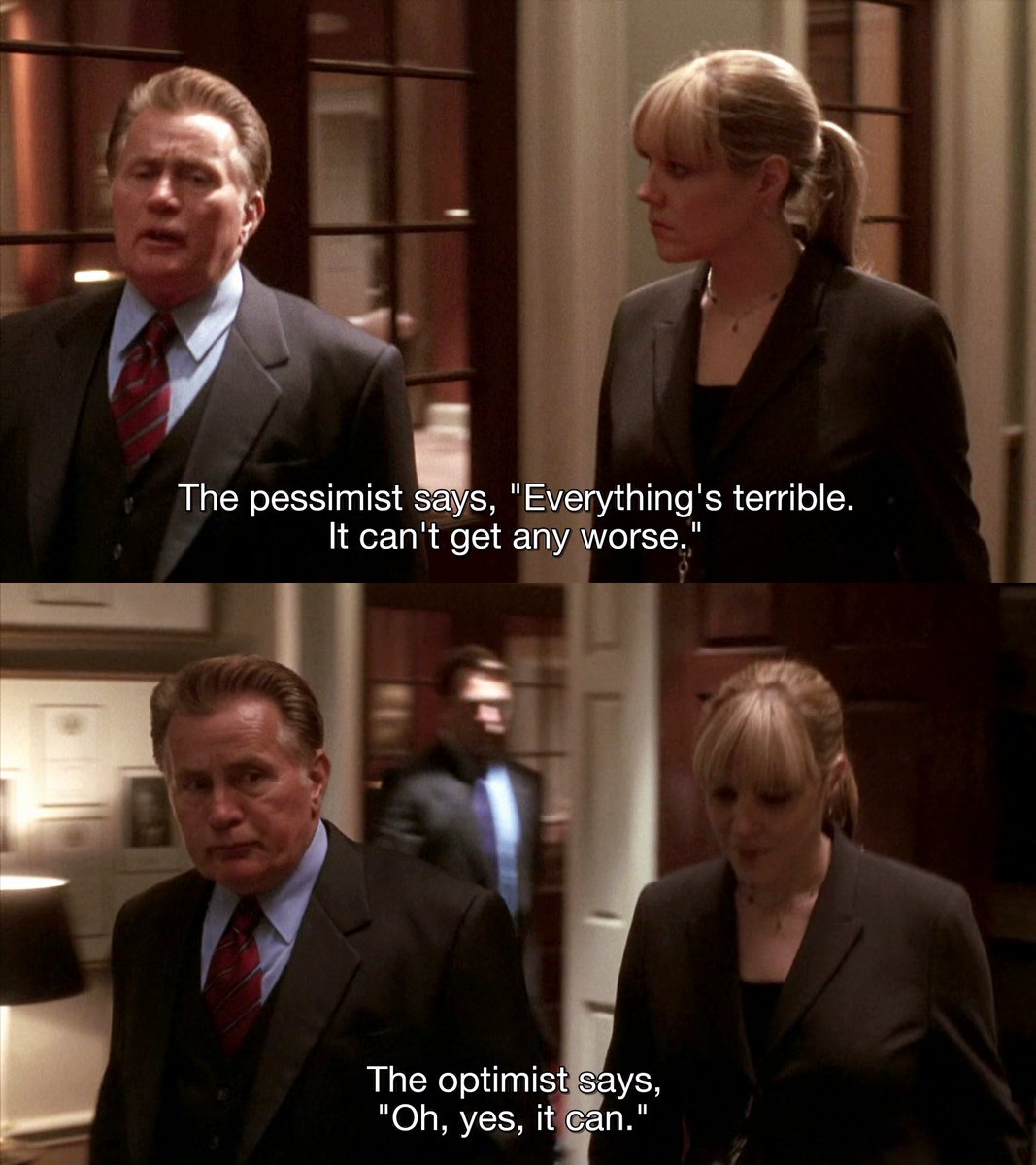 no context the west wing tweet media