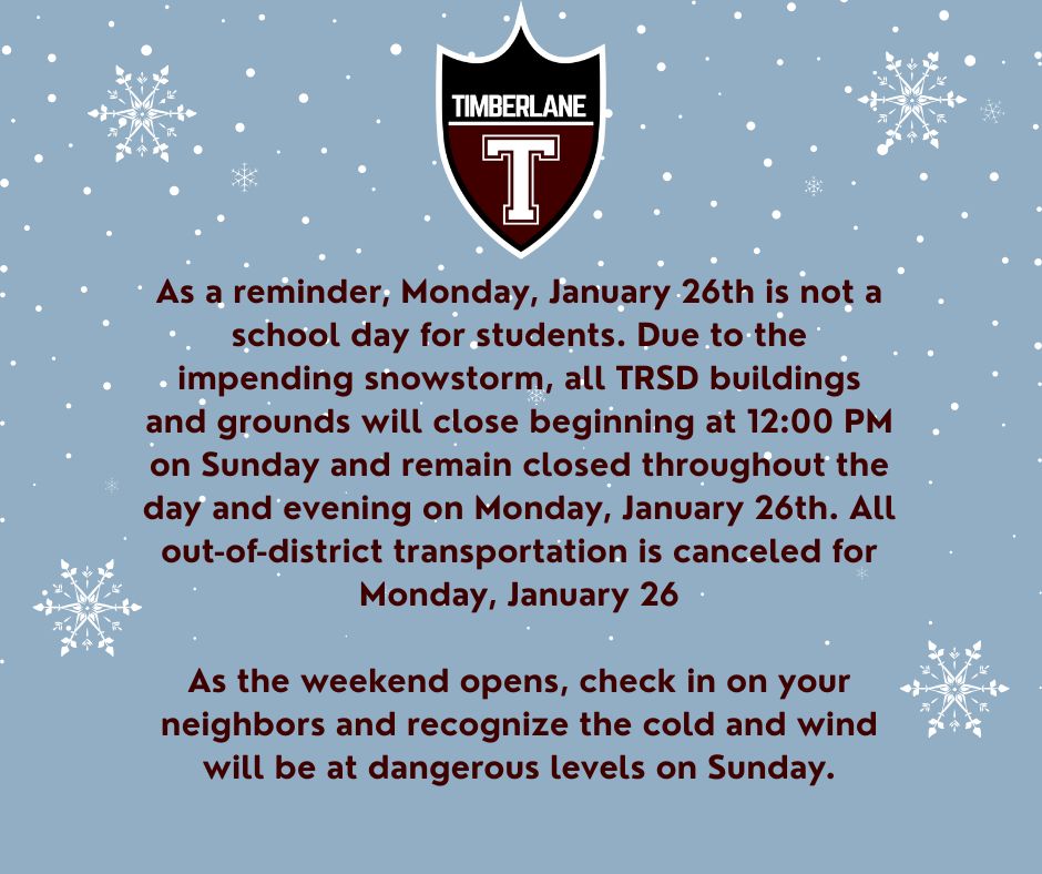 Timberlane District (@timberlanersd) on Twitter photo 