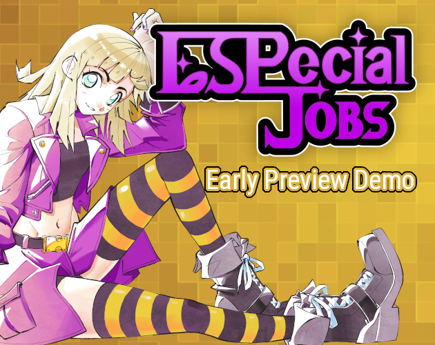 zurashu's tweet image. The ESPecial Jobs Early Preview Demo is out! Play it on itch: zurashu.itch.io/especial-jobs 
And don't forget to wishlist! store.steampowered.com/app/4281830/ES… 
#gamedev #indiedev #homebrew #gameboy #gb #gbc #retrogaming