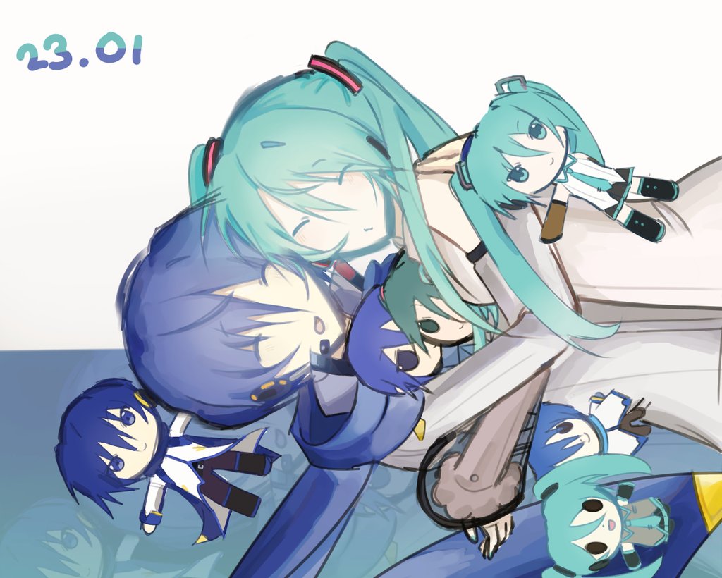 yu0ry0's tweet photo. #KaiMikuWeek2026
#01月23日はミクさんとKAITO兄さんの日
#カイミク https://t.co/CyFjTVxPub