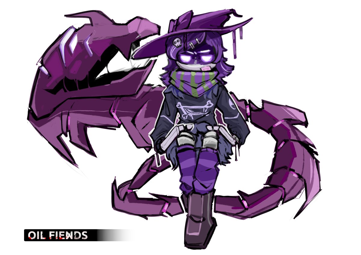 Sync0t's tweet image. Oil Fiends - Uzi 

#MurderDrones