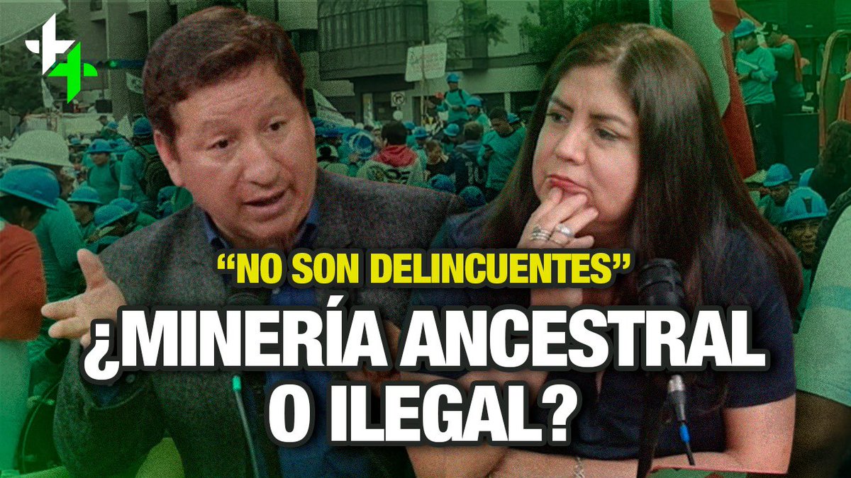 ¿Minería ancestral o minería ilegal? ⛏️⚖️

El congresista Guido Bellido defendió la llamada minería ancestral y cuestionó el enfoque del Estado frente a la minería informal e ilegal, durante un intenso debate en Territorio Tomado.

¿Existe realmente la minería ancestral en el