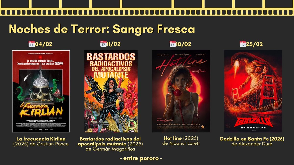 En febrero <a href="/CineGaumont/">Cine Gaumont</a> trae todos los miércoles a las 21:45hs éxitos del último <a href="/rojosangre/">Festival Buenos Aires Rojo Sangre</a>.

Entradas a la venta en boletería o ingresando por cinegaumont.ar
