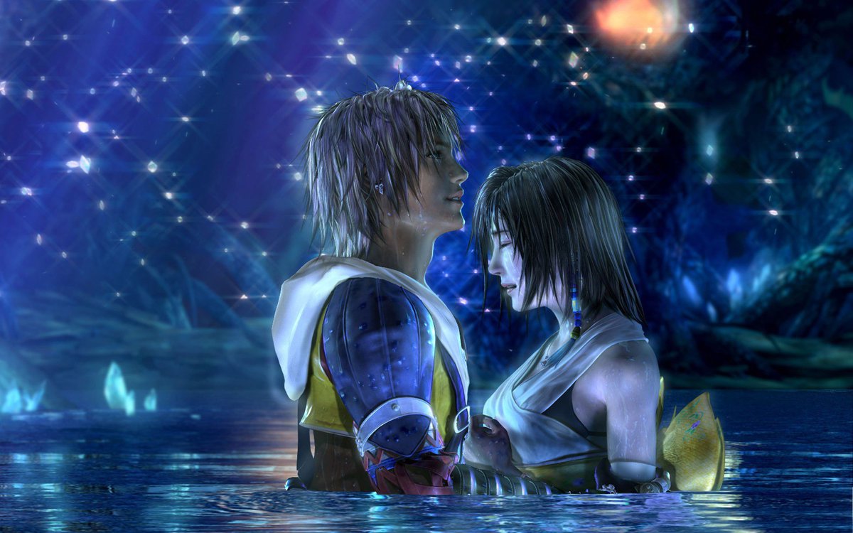 orbalology's tweet image. Just beat Final Fantasy X for the first time ever on stream after years of many false starts 😭

Spira, the story, the characters… absolutely heartbreakingly beautiful.
Genuinely loved it. This may end up being  one of my favorite FFs. I now gotta catch up to the rest &amp;amp; see💙🎮
