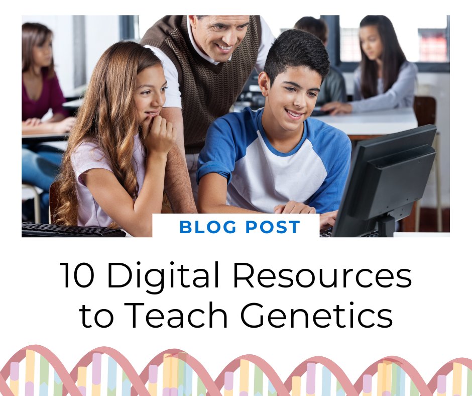 Teaching genetics this year? We’ve curated 10 fantastic digital resources to make genetics more engaging and accessible for your students. 🧬💻

Check out our latest blog post for interactive, classroom-ready tools: 
👉 bit.ly/3ZkY60T