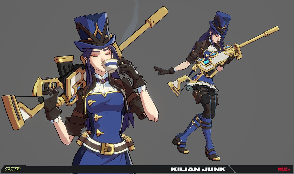 pitfightervi's tweet photo. 2xko caitlyn model (base and arcane skin) by kilian junk
(there's more you can check it out) 
https://t.co/AHaWSz2FEF
https://t.co/sWIFg6B8GT https://t.co/uGrFnQhjvy