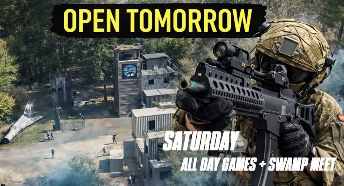 See you all tomorrow for the Swamp Meet and gameplay