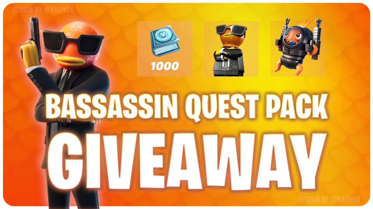 kaiinux's tweet image. BASSASSIN PACK GIVEAWAY

🏆x1 WINNER🏆

Rules:
• Follow @ikissfelicia + @kaiinux
• Like + Repost ❤️♻️
• Tag your friends 🫂

Ends in 48 hrs (2 days) good luck!🍀

(Not required) Use code REDLIGHTS to support me! #EpicPartner