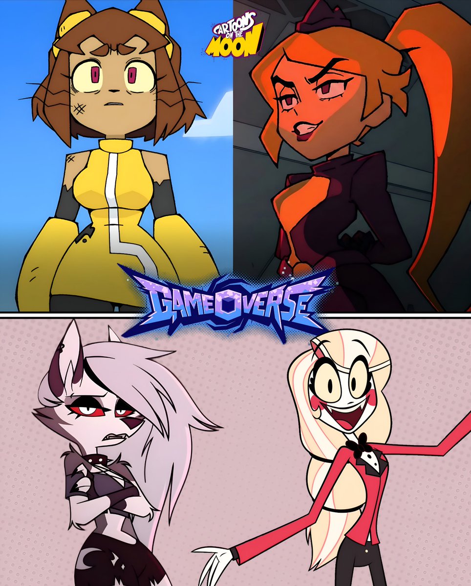 CartoonsOTMoon's tweet image. Erica Lindbeck (Loona) y Elsie Lovelock (Charlie piloto) serán las voces de Kit y Miss Information en el nuevo piloto animado de GLITCH:

Gameoverse