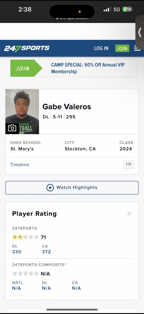 Gabe Valeros tweet media
