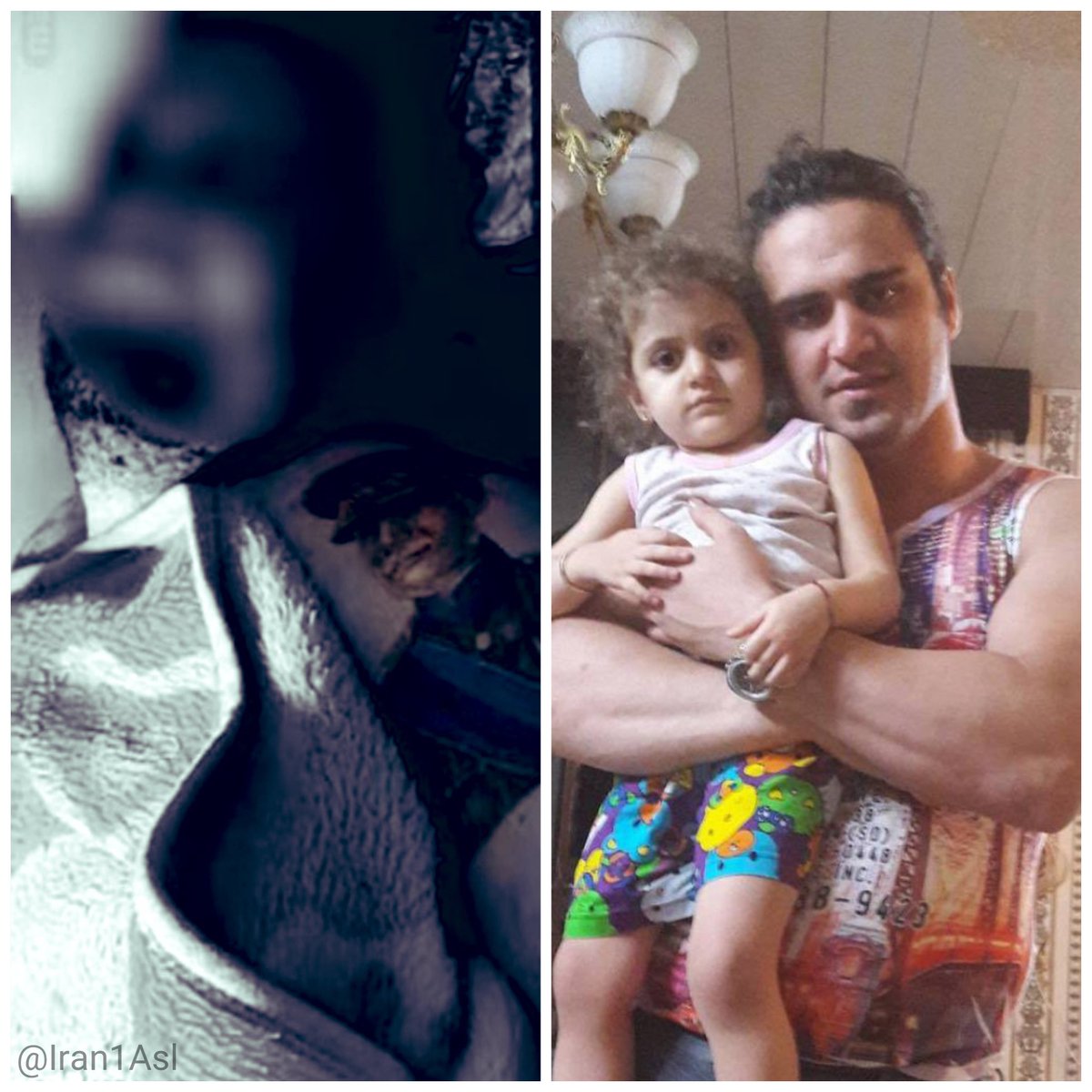 تتوی تصویر رضاشاه بزرگ بر بازوی جاویدنام #سعید_گلسرخی 
#جاویدشاه