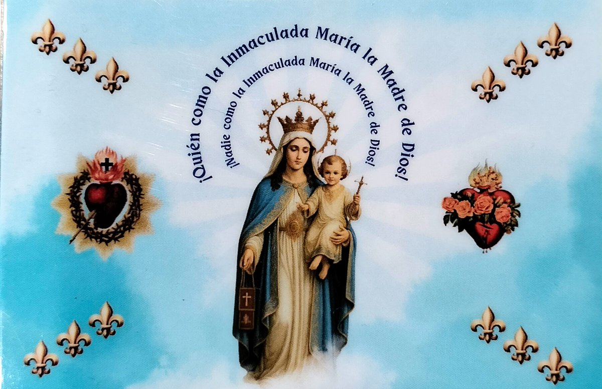 Torino_PutuAmo's tweet photo. @UniCatolicos_es ¡Quién como la Inmaculada María la Madre de Dios! ¡Nadie como la Inmaculada María la Madre de Dios! https://t.co/20KoGjK0ng