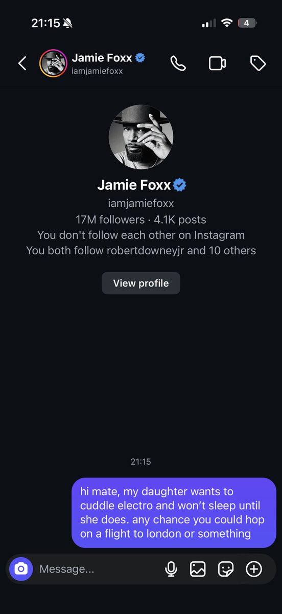 parenting is hard, but at least when i told ivy i’d message electro i wasn’t lying