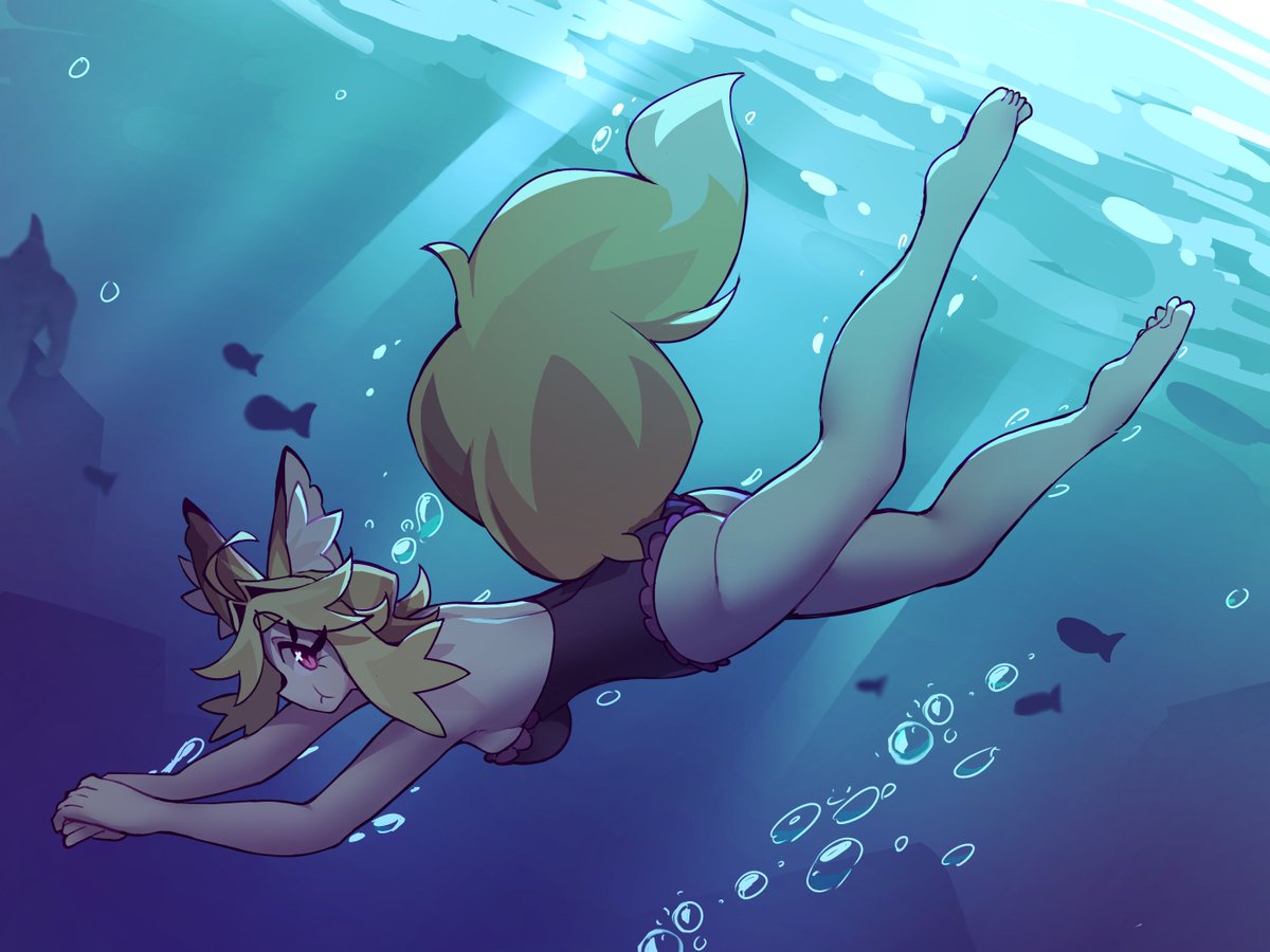 kazumiskill's tweet image. first time exploring the underwaterworld o . o