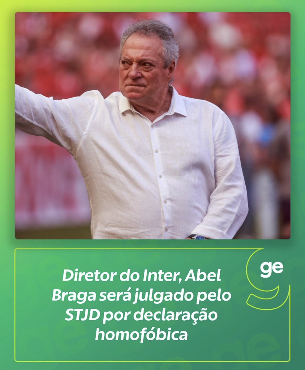 br_dadepressao's tweet photo. “Abel corre o risco de pegar 5 a 10 jogos de suspensão. Caso isso aconteça e o STJD entenda que o Inter foi cúmplice, o time Gaúcho pode começar o Brasileirão 2016 com 6 pontos negativos na tabela de classificação.”

🗞️ ( TCY) https://t.co/eePQPy4LOO
