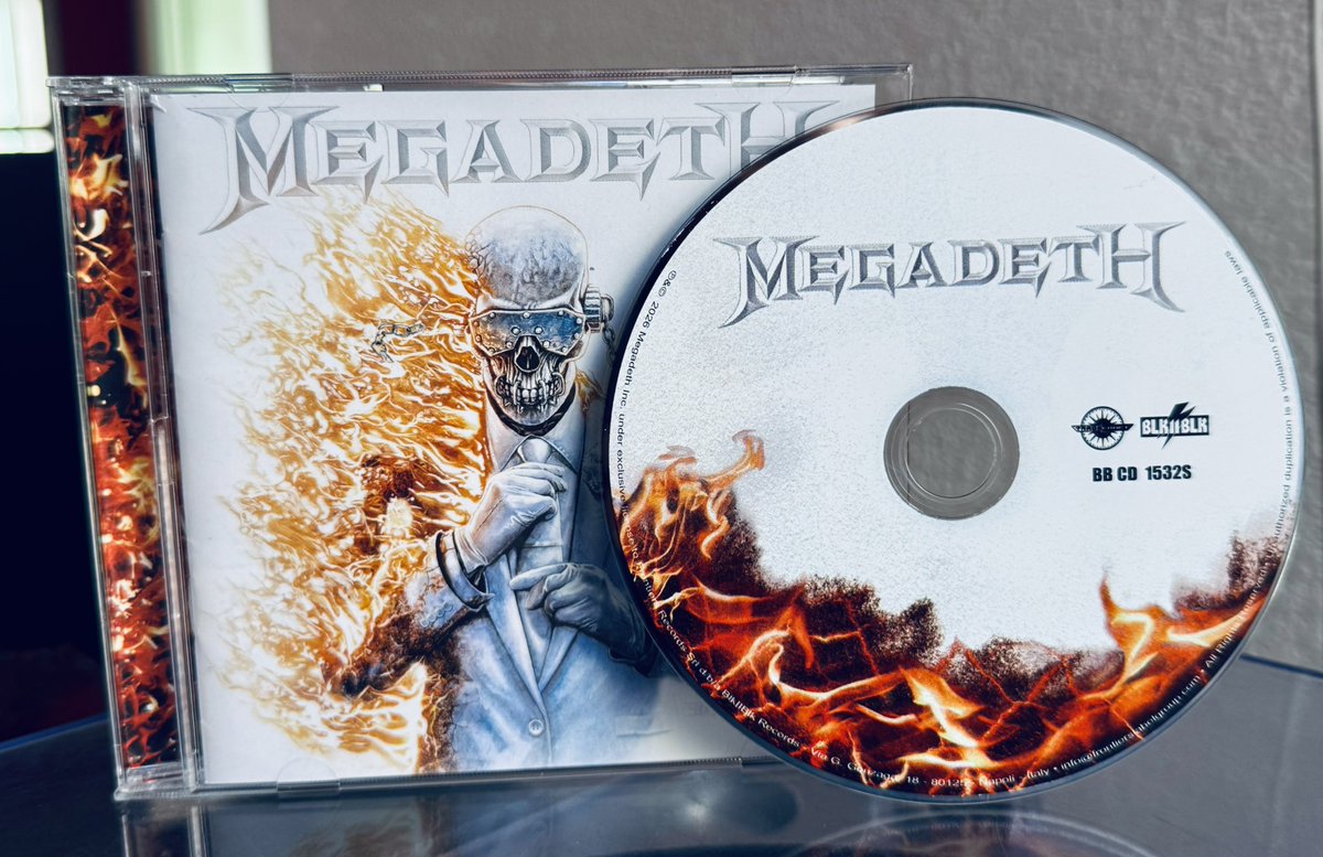 Chris112183's tweet photo. The vinyl is delayed so I bought the Target ๐ฏ cd Exclusive Edition ๐ฅ๐ฅ
Now playing ๐ฟ
Megadeth by Megadeth
2026 US Target Exclusive, CD . Bloodlust is an exclusive bonus track.
@Megadeth #Cdcollector #Cdmania #Cdcollection https://t.co/FPe8dN8Wcu
