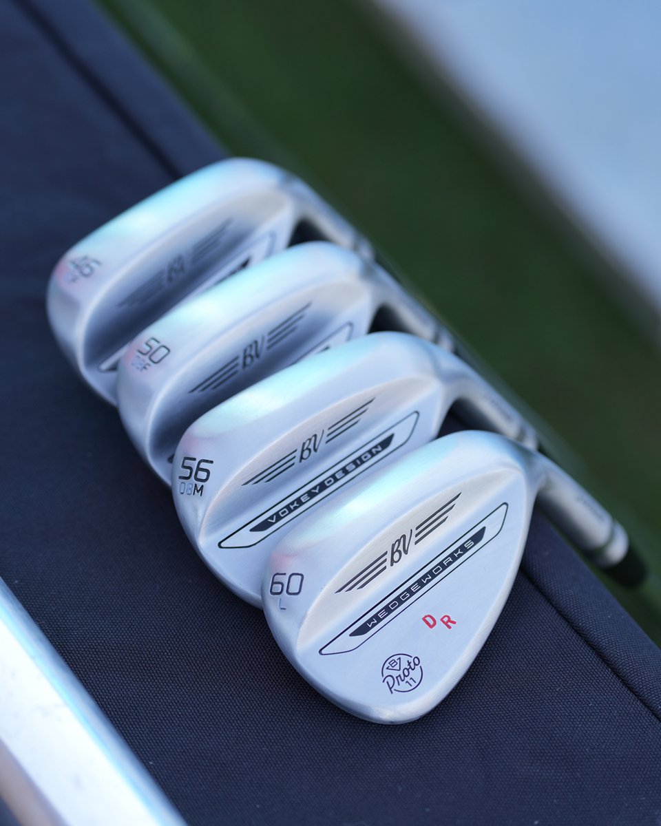Titleist's tweet image. SM11: The most played wedge in Week 1.

➡️ In their first opportunity to play SM11 in competition on the PGA TOUR, 52 players have put the new models right in the bag. 

➡️ There are 121 SM11 gap, sand and lob wedges in play this week at @theamexgolf, more than double the nearest…
