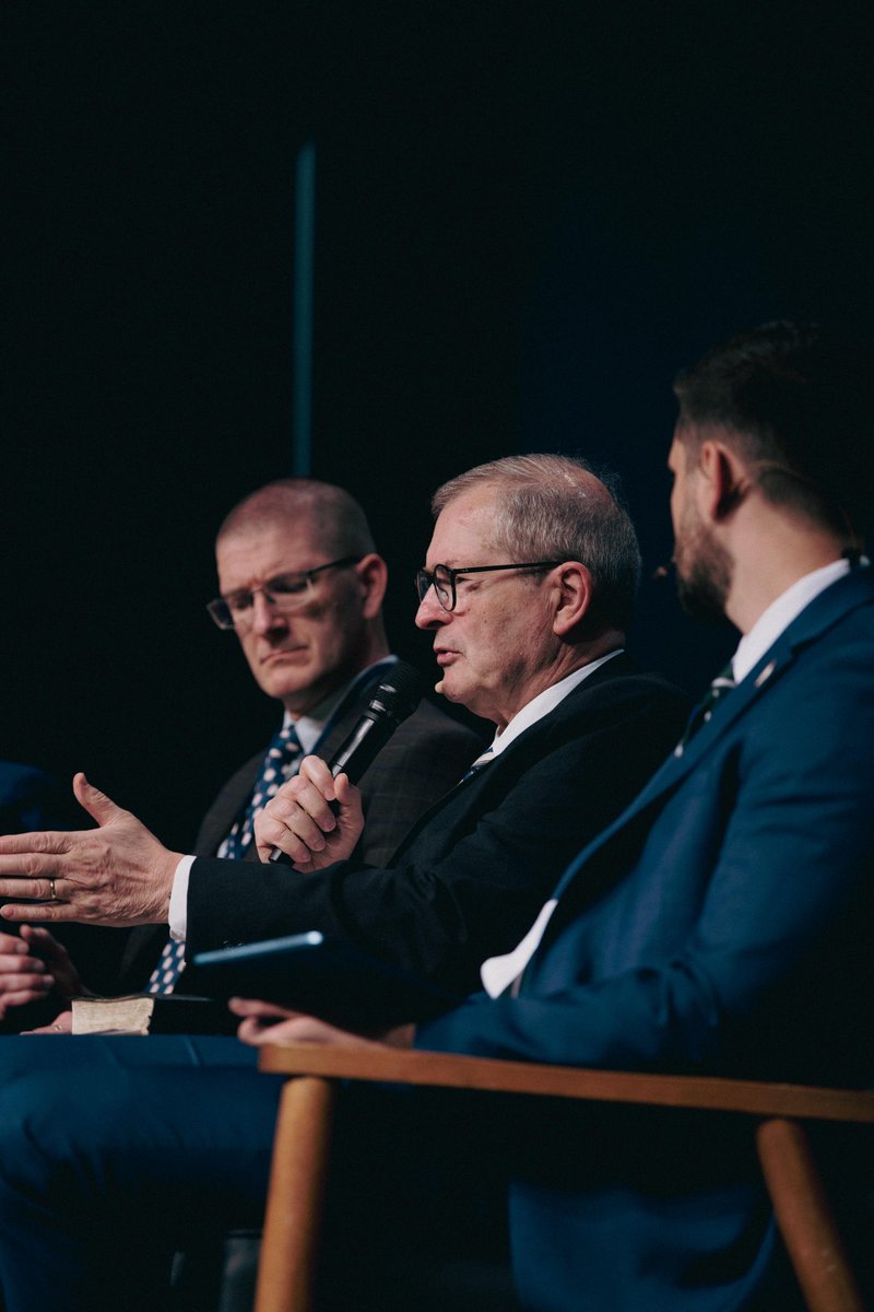 FoundersMin's tweet image. Our second session of Day 2 was a panel discussion with @tomascol, @joelbeeke, @DavidSchrock, @davemitz, @DustyDeevers, and @AJKocman. 

Watch the FREE Livestream of the #Founders2026 Conference - visit founders.org/nfc26/

#MakeDisciples #MakingDisciples #ChristianFamily
