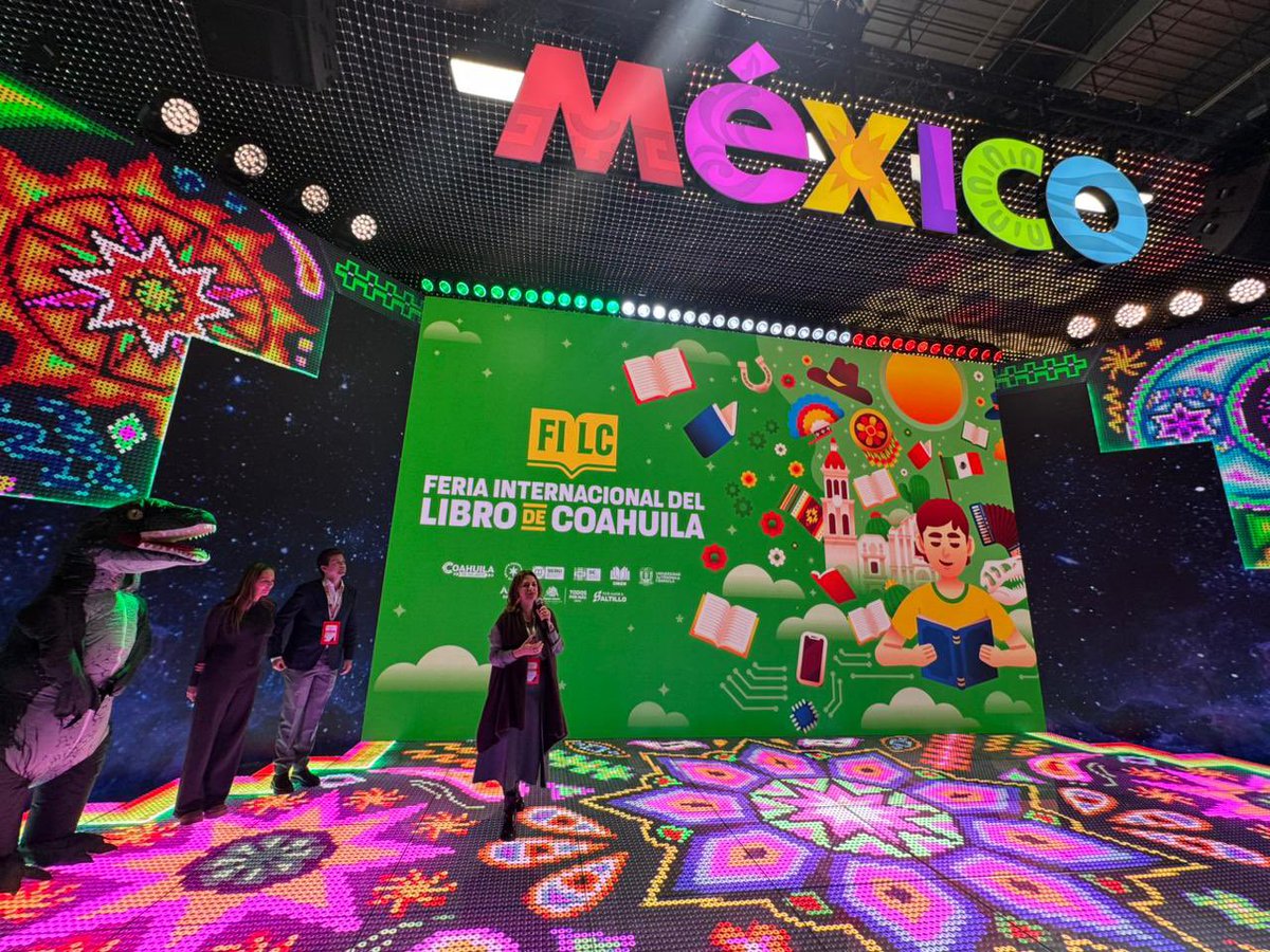 SeTurCoah's tweet image. Desde la FITUR, nuestro estado anunció que España será el país invitado a la @FILCoahuila 2026 a celebrarse en mayo.

Coahuila mantiene lazos históricos de amistad, comercio, cultura, turismo, negocios y proyectos conjuntos con España.

#CoahuilaPaDelante #APasosDeGigante