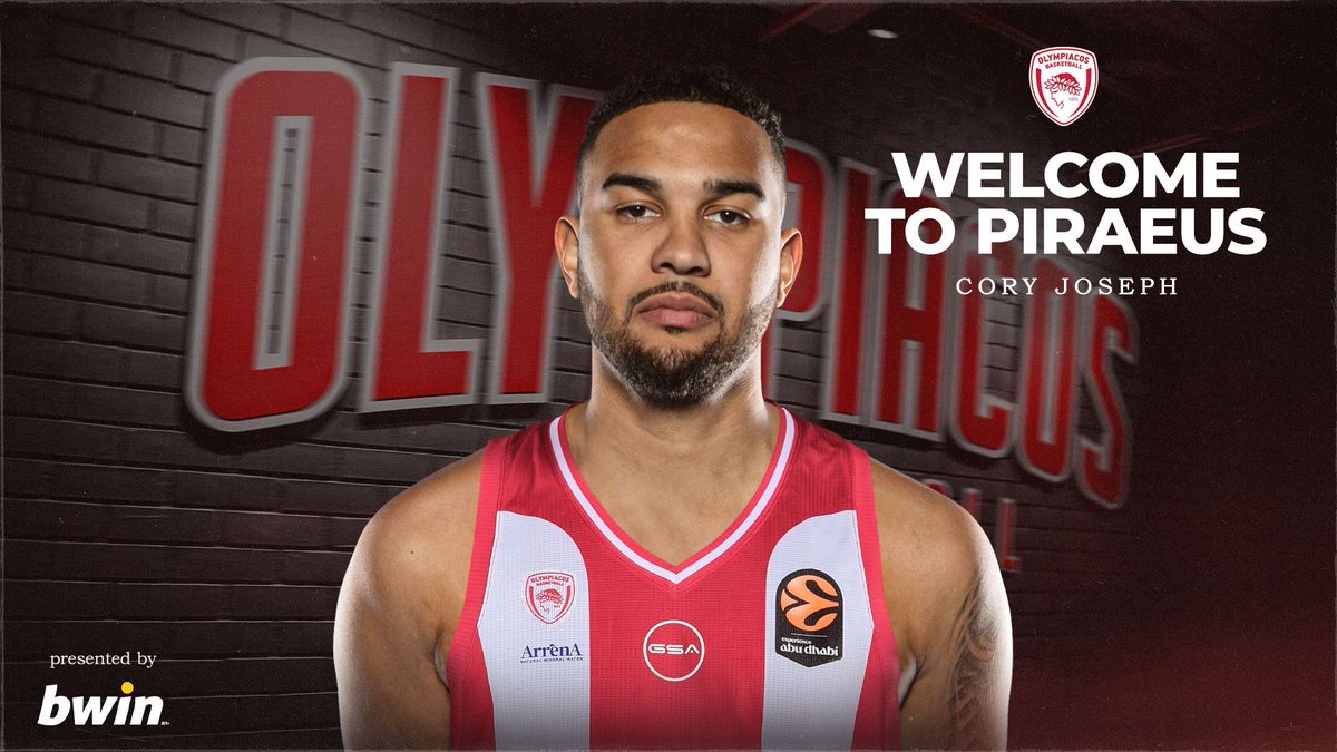 CORY JOSEPH🇨🇦 σε #OlympiacosBC⚪️🔴

Ας βάλουμε τα πράγματα σε μια σειρά...

📌Αρχικά έχω σοκαριστεί με το πόσος κόσμος στο μέσο έχει συνδέσει το όνομα του παίκτη με την δική μου επιθυμία από το καλοκαίρι για να έρθει στην ομάδα. Πραγματικά όλα τα μηνύματα και τα references σας