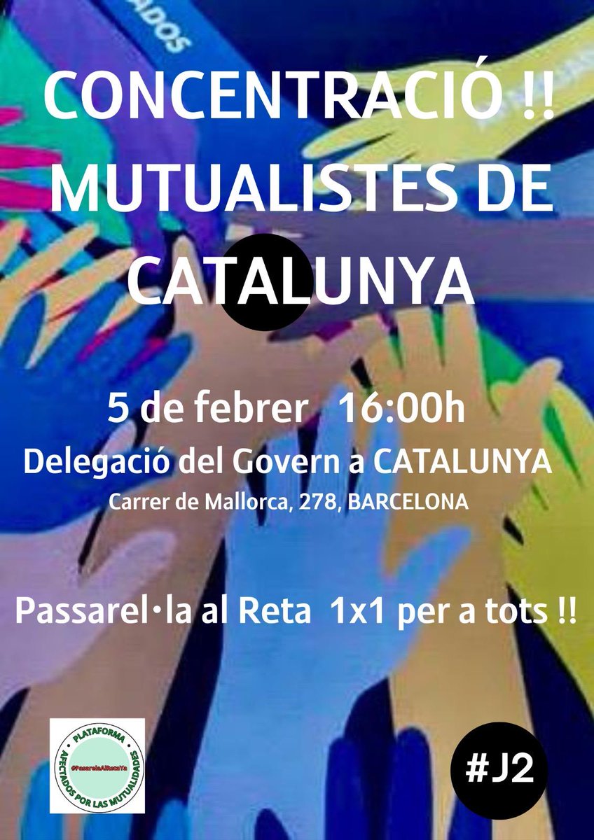 Seguimos con las movilizaciones. No pararemos hasta que se haga Justicia en el <a href="/Congreso_Es/">Congreso</a> con la aprobación de la #Pasarela1x1AlRetaParaTodos
¡Compañeros de Catalunya! ¡Todos a la calle!
