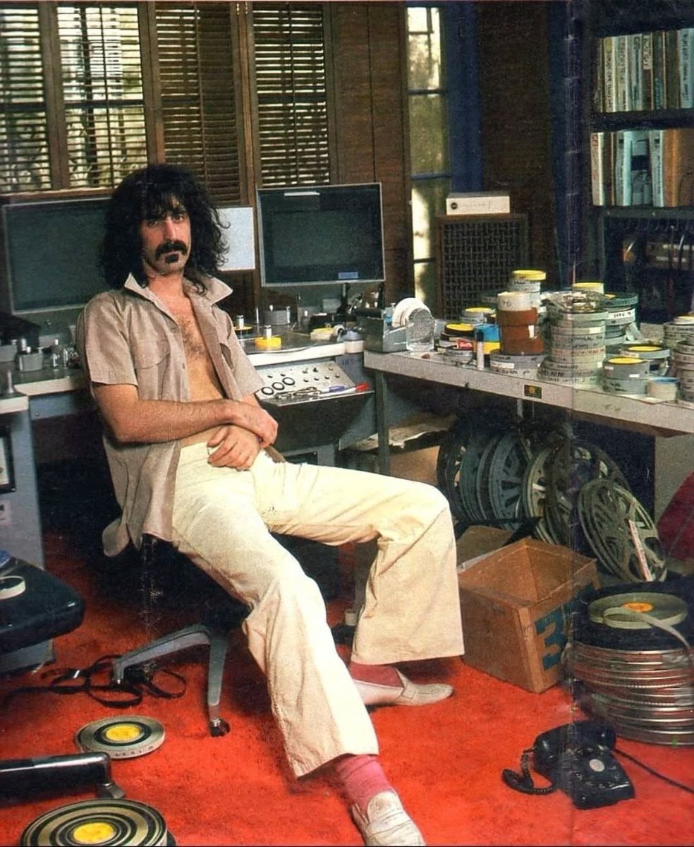 zappa's tweet image. Where the Zappa magic happens. 

📸: Chris Skarbon