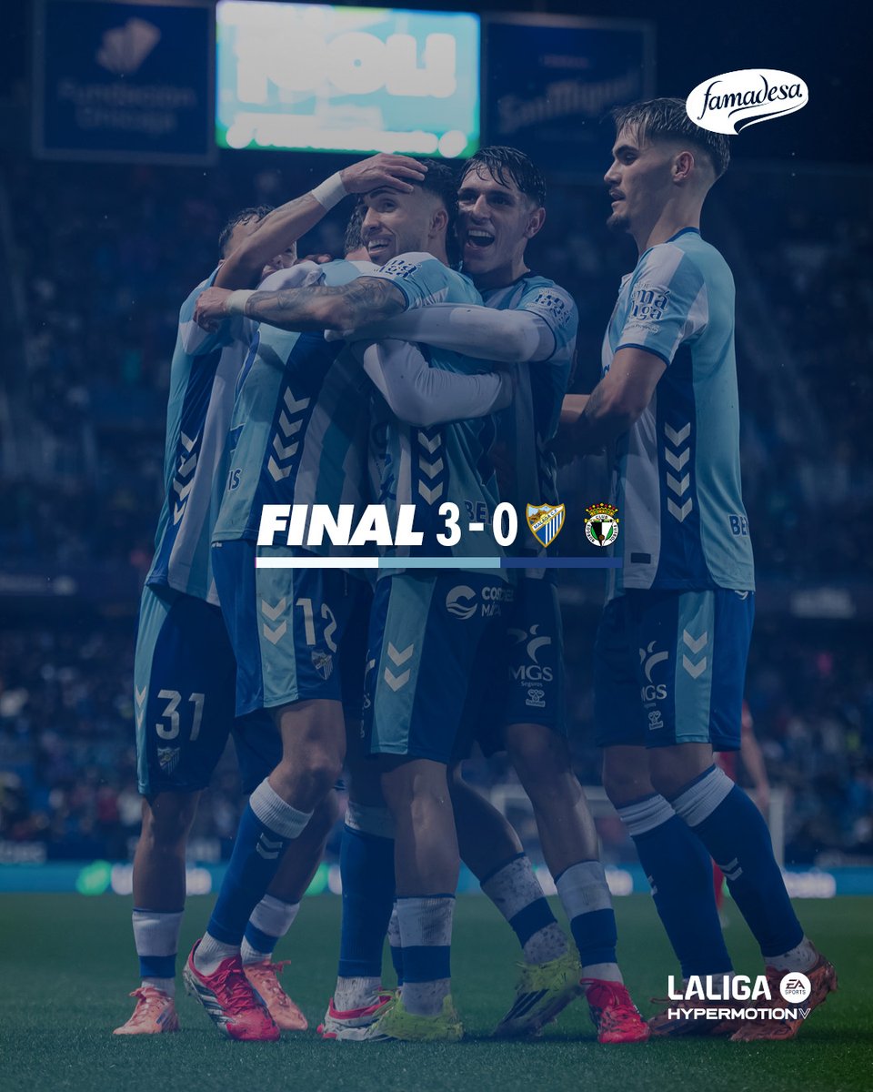 MalagaCF's tweet image. 𝐅𝐈𝐍𝐀𝐋 || #MálagaBurgosCF
