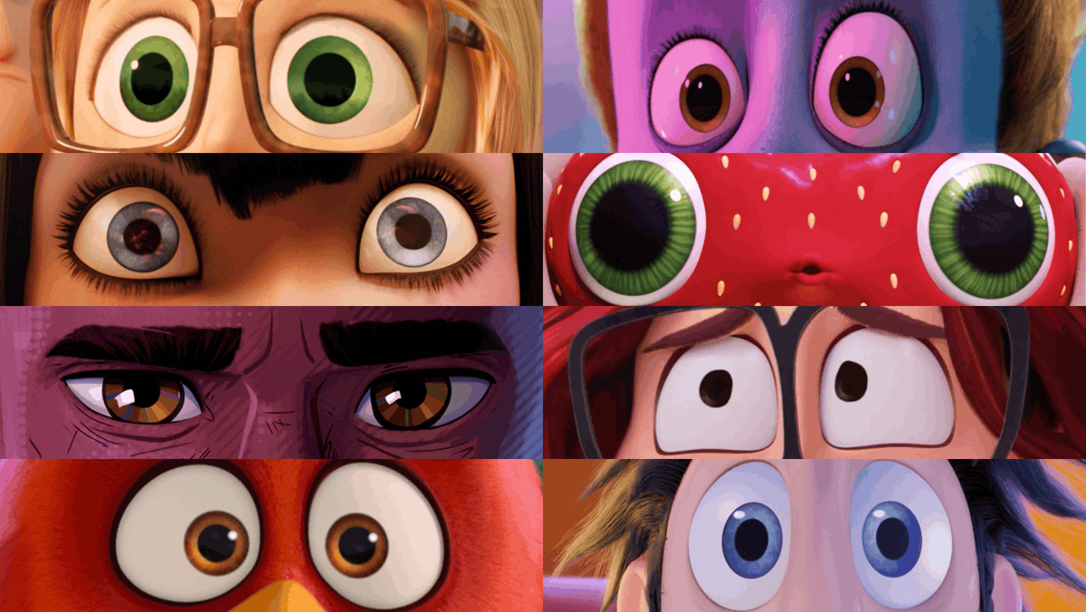 Sony's tweet image. Can you guess the Sony character by their eyes? Comment below! ⬇️