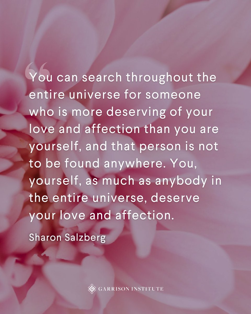 Garrison Institute tweet media