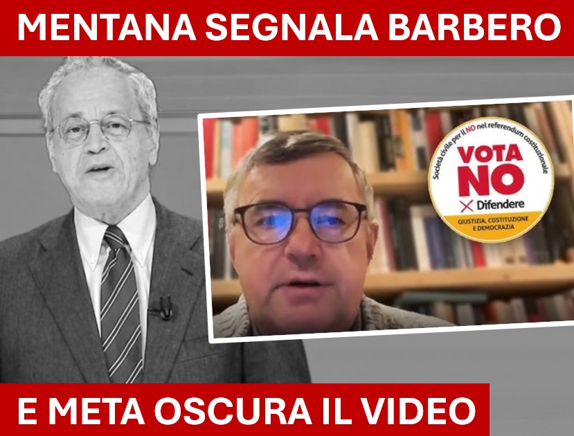 Un gesto, quello di Mentana, che, più che dimostrare forza o autorevolezza, rivela l’esatto contrario: la paura fottuta di confrontarsi con persone davvero autorevoli, che hanno idee scomode e non allineate a quelle di chi lui preferisce servire.   #IOVOTONO#ReferendumGiustizia