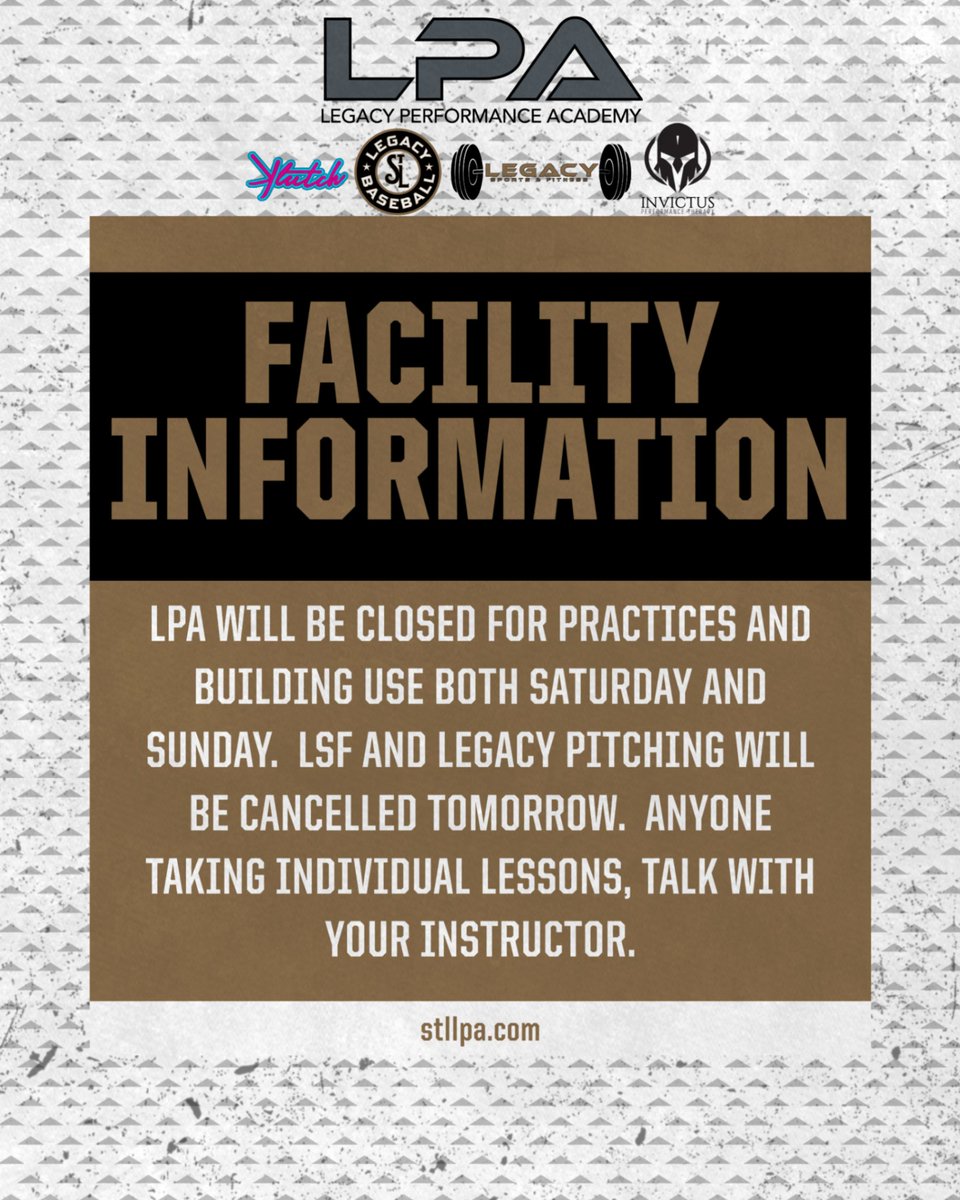 Legacy Performance Academy tweet media