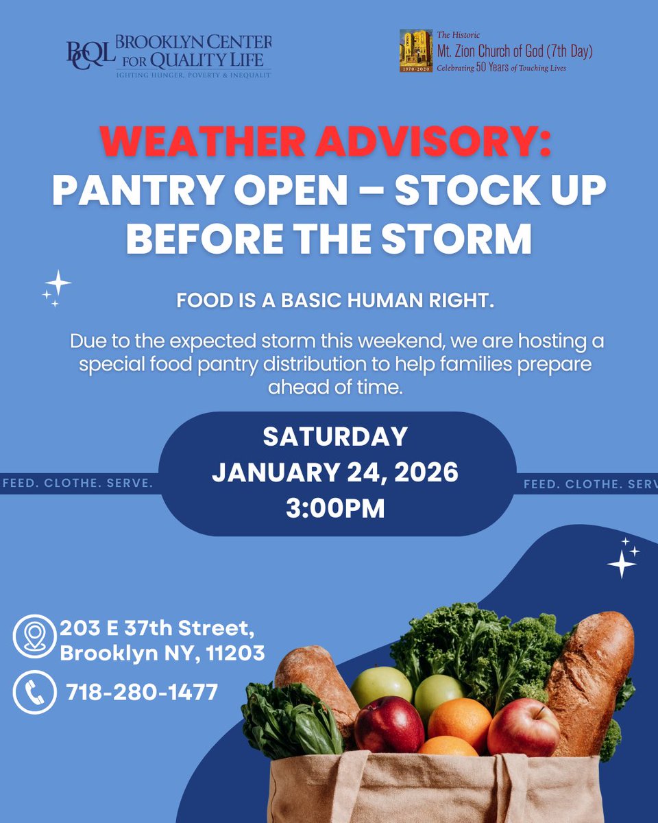 Brooklyn Center for Quality Life (BCQL) tweet media